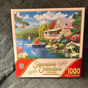 Lakeside Memories 1000 Piece Puzzle, sealed 
Brand New!